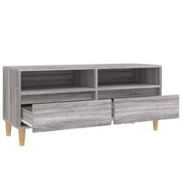 Thumbnail for TV-Schrank Grau Sonoma 100x34,5x44,5 cm Holzwerkstoff