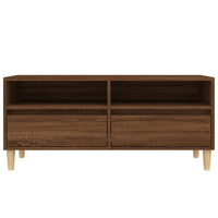 Thumbnail for TV-Schrank Braun Eichen-Optik 100x34,5x44,5 cm Holzwerkstoff