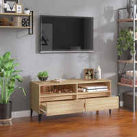 Thumbnail for TV-Schrank Sonoma-Eiche 100x34,5x44,5 cm Holzwerkstoff