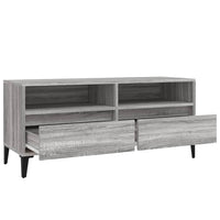 Thumbnail for TV-Schrank Grau Sonoma 100x34,5x44,5 cm Holzwerkstoff