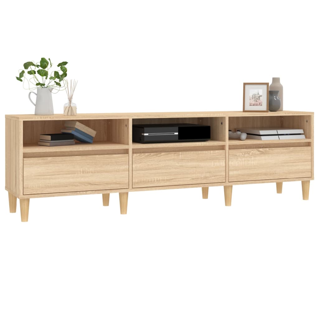 TV-Schrank Sonoma-Eiche 150x30x44,5 cm Holzwerkstoff
