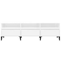 Thumbnail for TV-Schrank Hochglanz-Weiß 150x30x44,5 cm Holzwerkstoff