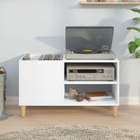 Thumbnail for Plattenschrank Weiß 84,5x38x48 cm Holzwerkstoff