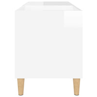 Thumbnail for Plattenschrank Hochglanz-Weiß 84,5x38x48 cm Holzwerkstoff