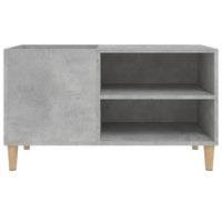 Thumbnail for Plattenschrank Betongrau 84,5x38x48 cm Holzwerkstoff