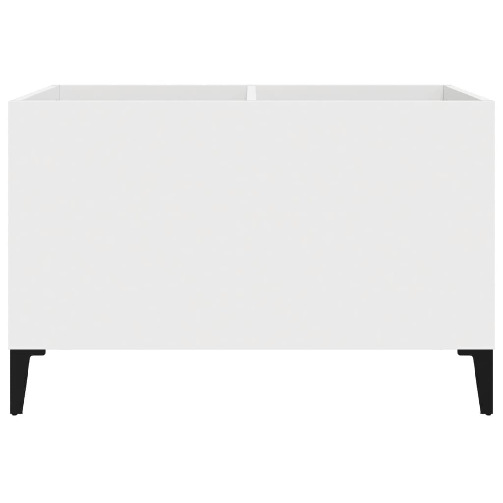 Plattenschrank Weiß 74,5x38x48 cm Holzwerkstoff