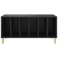 Thumbnail for Plattenschrank Schwarz 100x38x48 cm Holzwerkstoff