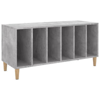 Thumbnail for Plattenschrank Betongrau 100x38x48 cm Holzwerkstoff