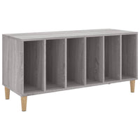 Thumbnail for Plattenschrank Grau Sonoma-Eiche 100x38x48 cm Holzwerkstoff
