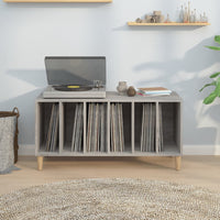 Thumbnail for Plattenschrank Grau Sonoma-Eiche 100x38x48 cm Holzwerkstoff