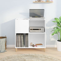 Thumbnail for Plattenschrank Weiß 84,5x38x89 cm Holzwerkstoff