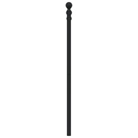 Thumbnail for Kopfteil Metall Schwarz 135 cm