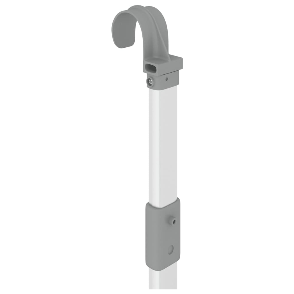 Wäschetrockner für Balkon 89x25x(60-95) cm Aluminium