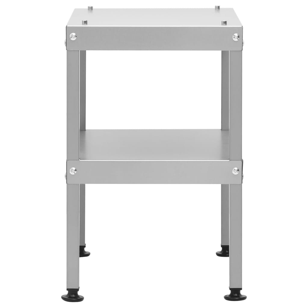 Tisch für Räucherofen 40x28x44,5 cm Verzinkter Stahl