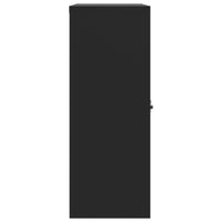 Thumbnail for Aktenschrank Schwarz 90x40x105 cm Stahl