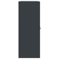 Thumbnail for Aktenschrank Anthrazit und Weiß 90x40x105 cm Stahl