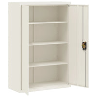 Thumbnail for Aktenschrank Weiß 90x40x140 cm Stahl