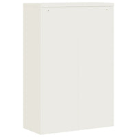 Thumbnail for Aktenschrank Weiß 90x40x140 cm Stahl