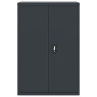 Thumbnail for Aktenschrank Anthrazit 90x40x140 cm Stahl