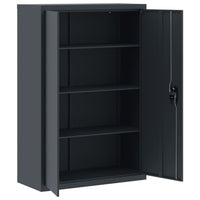 Thumbnail for Aktenschrank Anthrazit 90x40x140 cm Stahl