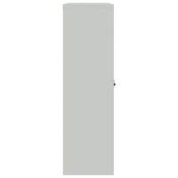 Thumbnail for Aktenschrank Hellgrau und Dunkelgrau 90x40x140 cm Stahl
