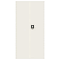 Thumbnail for Aktenschrank Weiß 90x40x180 cm Stahl