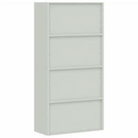 Thumbnail for Aktenschrank Hellgrau 90x40x180 cm Stahl