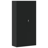 Thumbnail for Aktenschrank Schwarz 90x40x180 cm Stahl