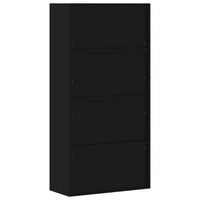 Thumbnail for Aktenschrank Schwarz 90x40x180 cm Stahl