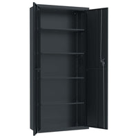 Thumbnail for Aktenschrank Anthrazit 90x40x200 cm Stahl