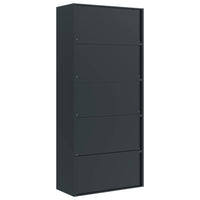 Thumbnail for Aktenschrank Anthrazit und Weiß 90x40x200 cm Stahl
