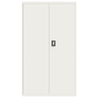 Thumbnail for Aktenschrank Weiß 105x40x180 cm Stahl