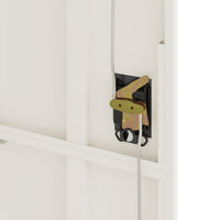 Thumbnail for Aktenschrank Weiß 105x40x180 cm Stahl