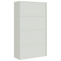 Thumbnail for Aktenschrank Hellgrau 105x40x180 cm Stahl