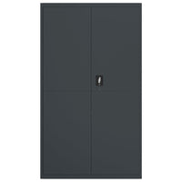 Thumbnail for Aktenschrank Anthrazit 105x40x180 cm Stahl