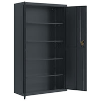 Thumbnail for Aktenschrank Anthrazit 105x40x180 cm Stahl