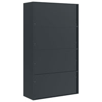 Thumbnail for Aktenschrank Anthrazit 105x40x180 cm Stahl
