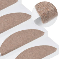 Thumbnail for Stufenmatten Selbstklebend 10 Stk. Beige 56x17x3 cm
