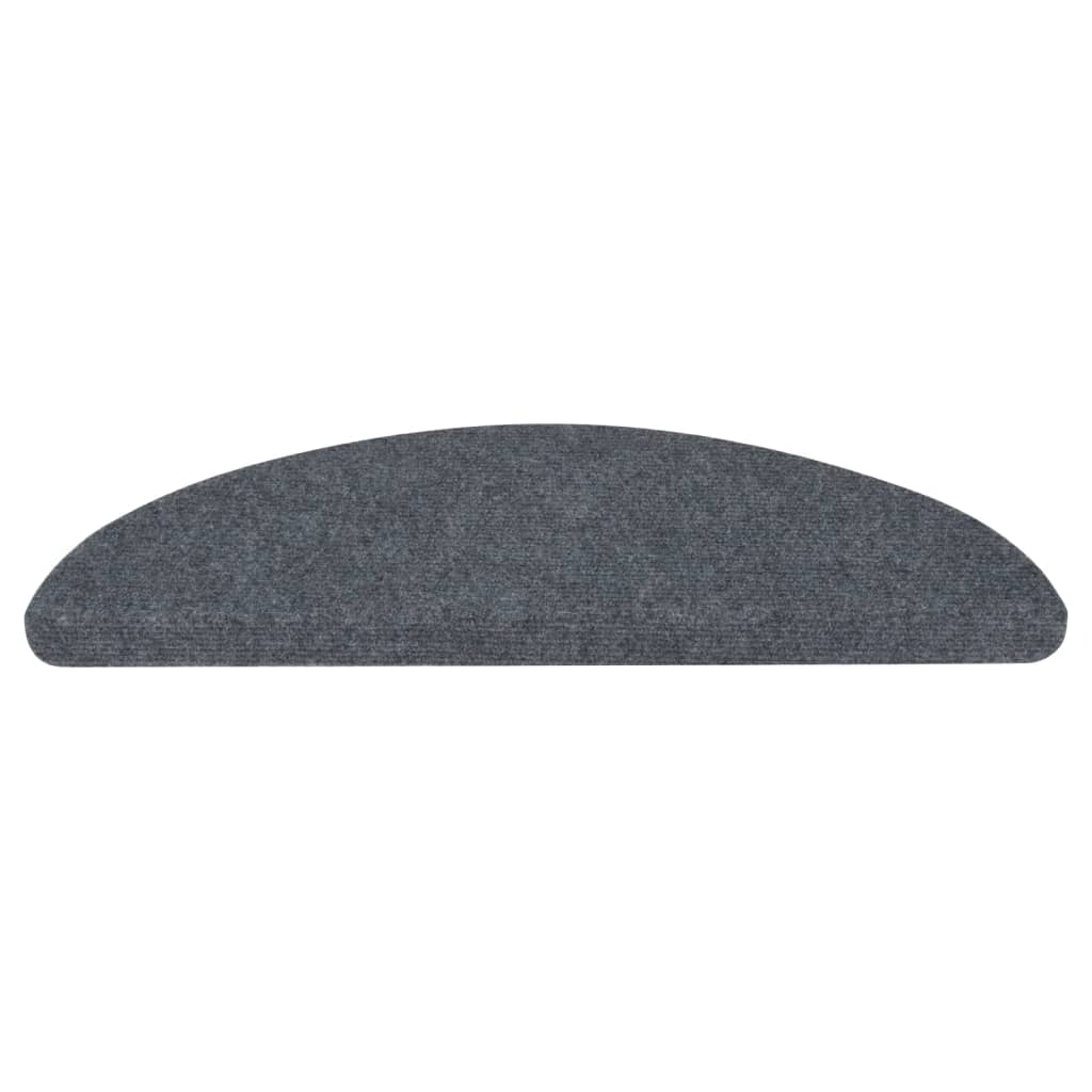 Stufenmatten Selbstklebend 10 Stk. Grau 56x17x3 cm