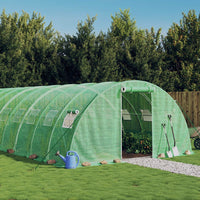 Thumbnail for Gewächshaus mit Stahlrahmen Grün 88 m² 22x4x2 m