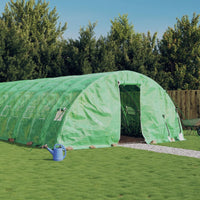 Thumbnail for Gewächshaus mit Stahlrahmen Grün 110 m² 22x5x2,3 m
