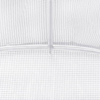 Thumbnail for Gewächshaus mit Stahlrahmen Weiß 60 m² 12x5x2,3 m