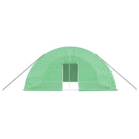 Thumbnail for Gewächshaus mit Stahlrahmen Grün 36 m² 6x6x2,85 m
