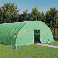 Thumbnail for Gewächshaus mit Stahlrahmen Grün 36 m² 6x6x2,85 m