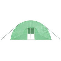 Thumbnail for Gewächshaus mit Stahlrahmen Grün 96 m² 16x6x2,85 m