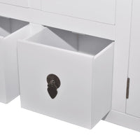 Thumbnail for TV-Schrank Weiß 110x24x48 cm Holzwerkstoff