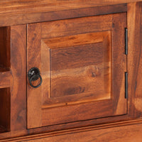 Thumbnail for TV-Schrank mit Türen 112x30x40 cm Massivholz Akazie