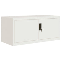 Thumbnail for Aktenschrank Weiß 90x40x240 cm Stahl