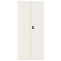 Thumbnail for Aktenschrank Weiß 90x40x240 cm Stahl
