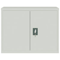 Thumbnail for Aktenschrank Hellgrau 90x40x110 cm Stahl